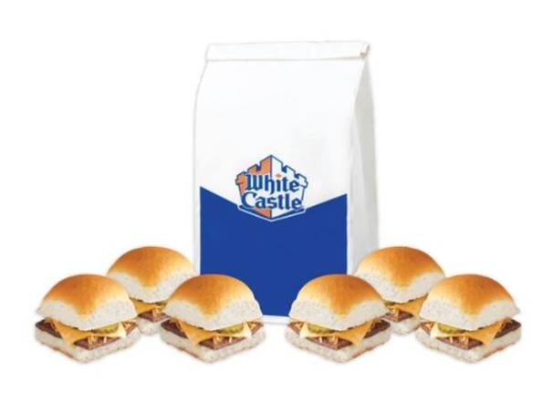 Order CHEESE SLIDER SACK food online from White Castle store, Toms River on bringmethat.com