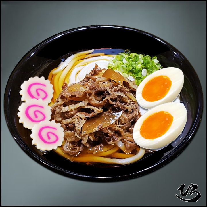 Order U2. Niku (Beef) Udon food online from Hiro Ramen store, Buena Park on bringmethat.com