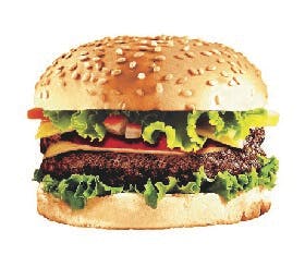 Order Beef Burger - Burger food online from Jojo's Pizzeria store, Sacramento on bringmethat.com