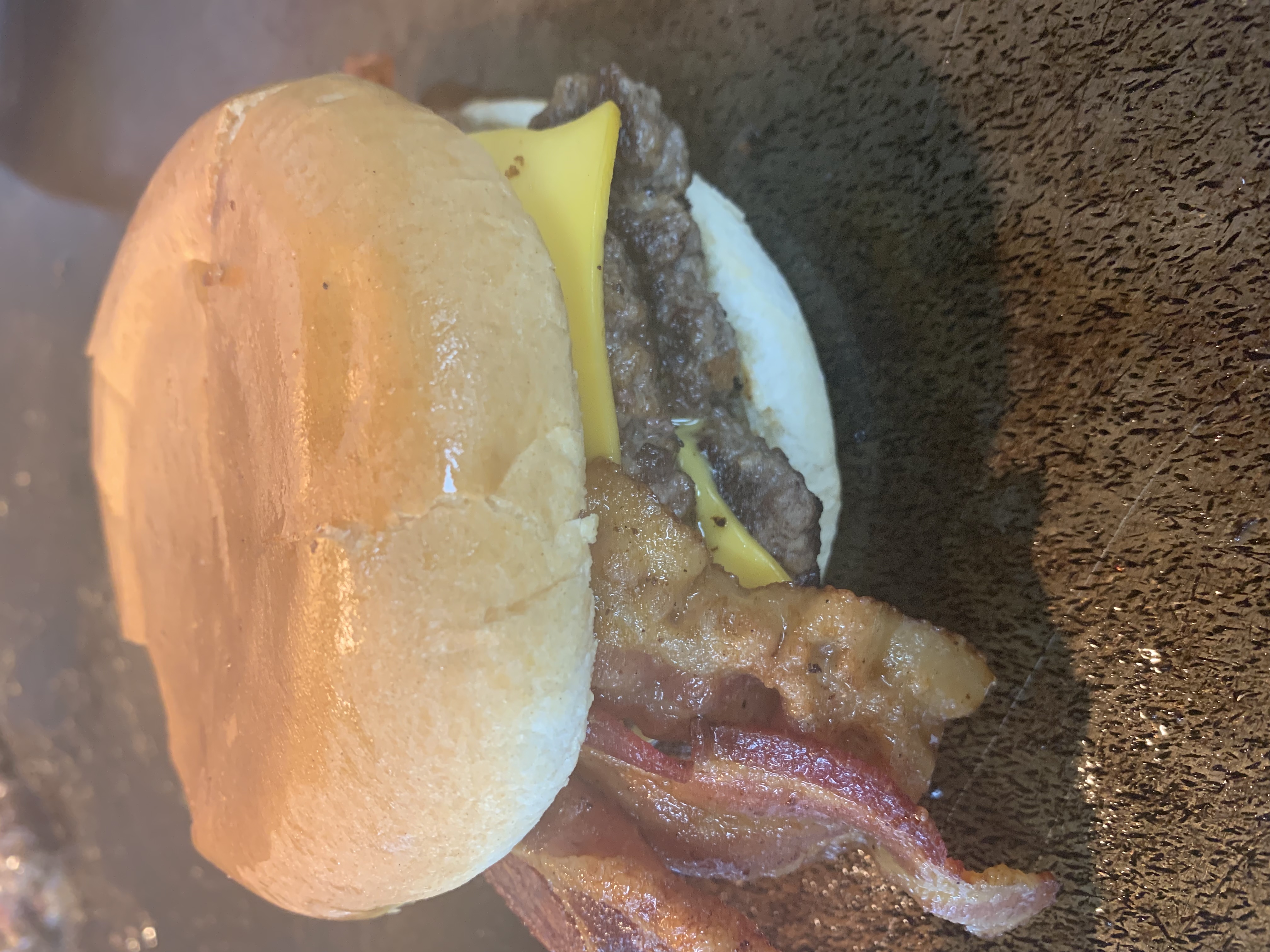 Order Double Bacon Cheeseburger food online from Collegiate Grill store, Gainesville on bringmethat.com