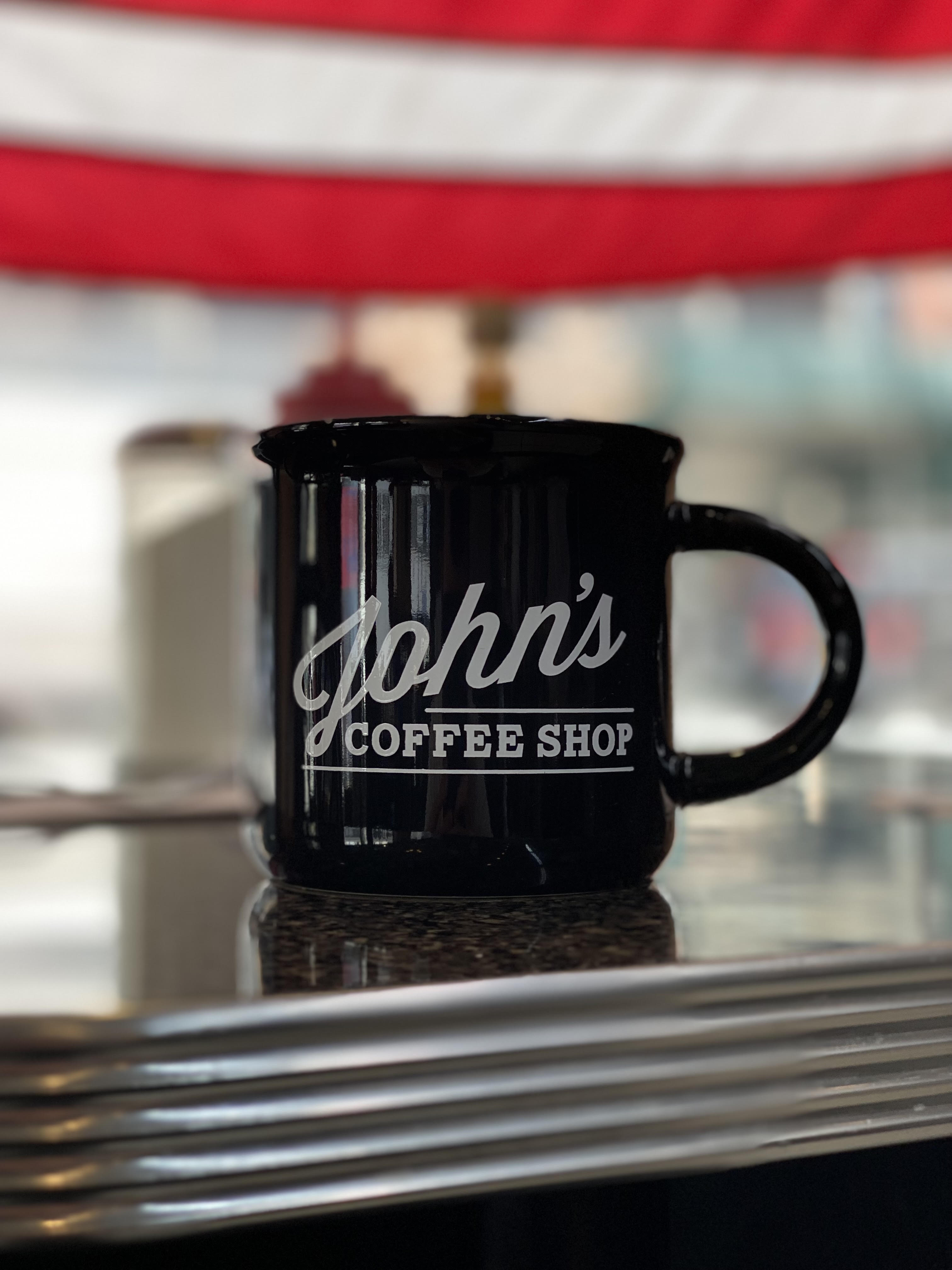 Order John's Coffee Mug food online from John Coffee Shop store, New York on bringmethat.com