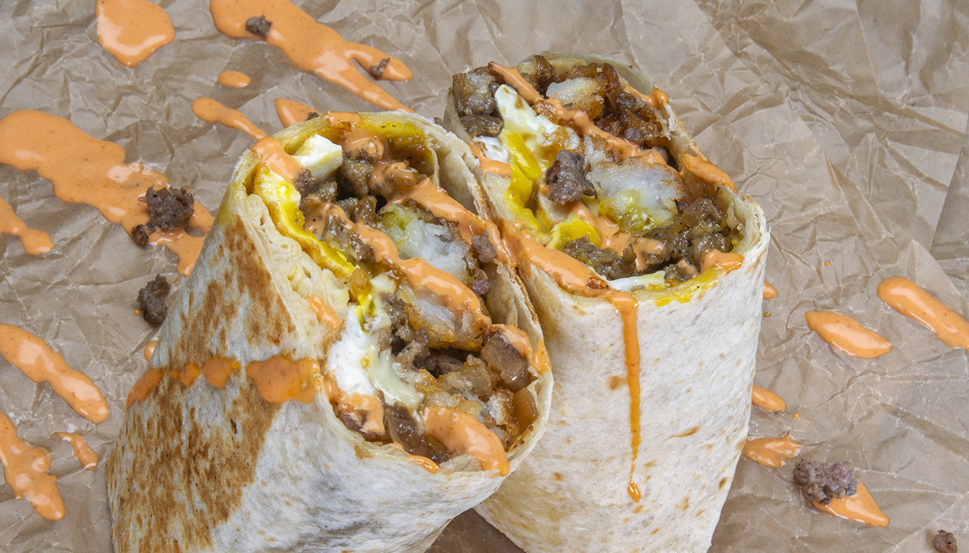Order IMPOSSIBLE HAUS BURRITO food online from Dog Haus store, Bethesda on bringmethat.com
