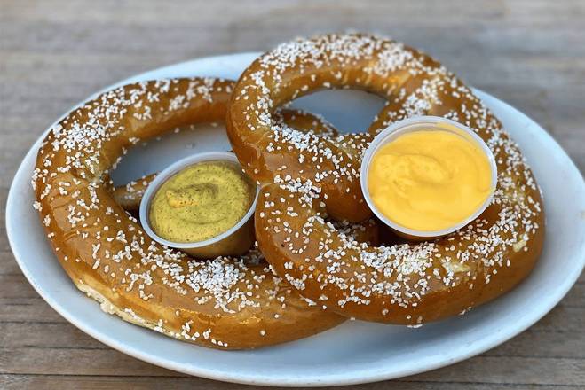 Order Two Soft Pretzels food online from Mac's Wood Grilled store, Chicago on bringmethat.com