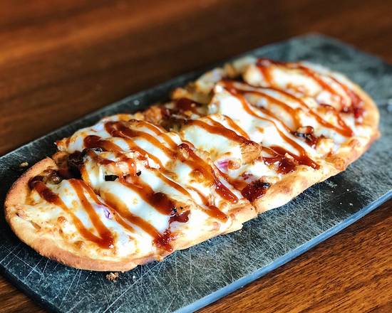 Order BBQ Chicken Flatbread food online from Sedona Taphouse store, Midlothian on bringmethat.com