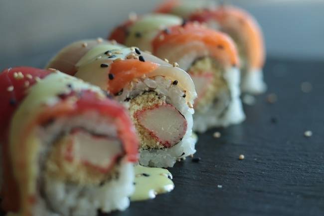 Order Last Sushi Roll food online from Kanji Sushi Hibachi store, Summerville on bringmethat.com