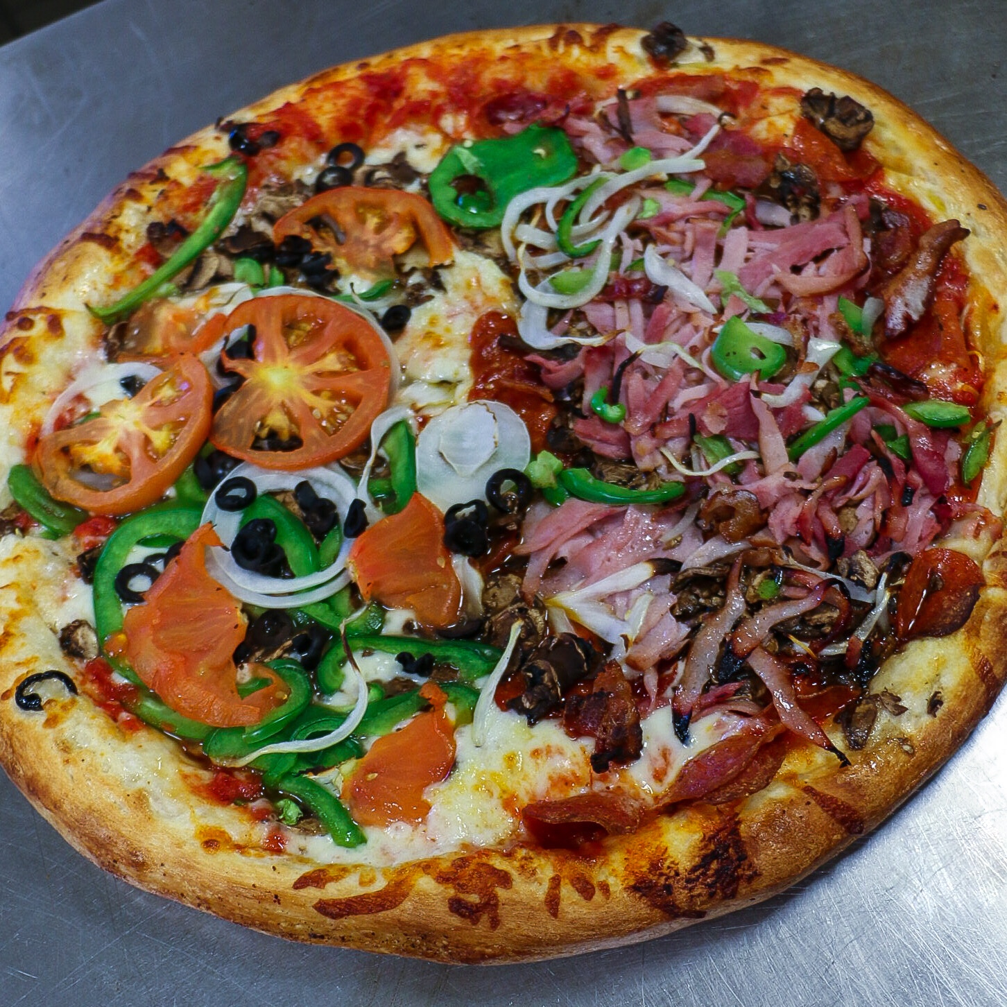 Order Special Specialty Pizza food online from The Post Pizza store, El Monte on bringmethat.com