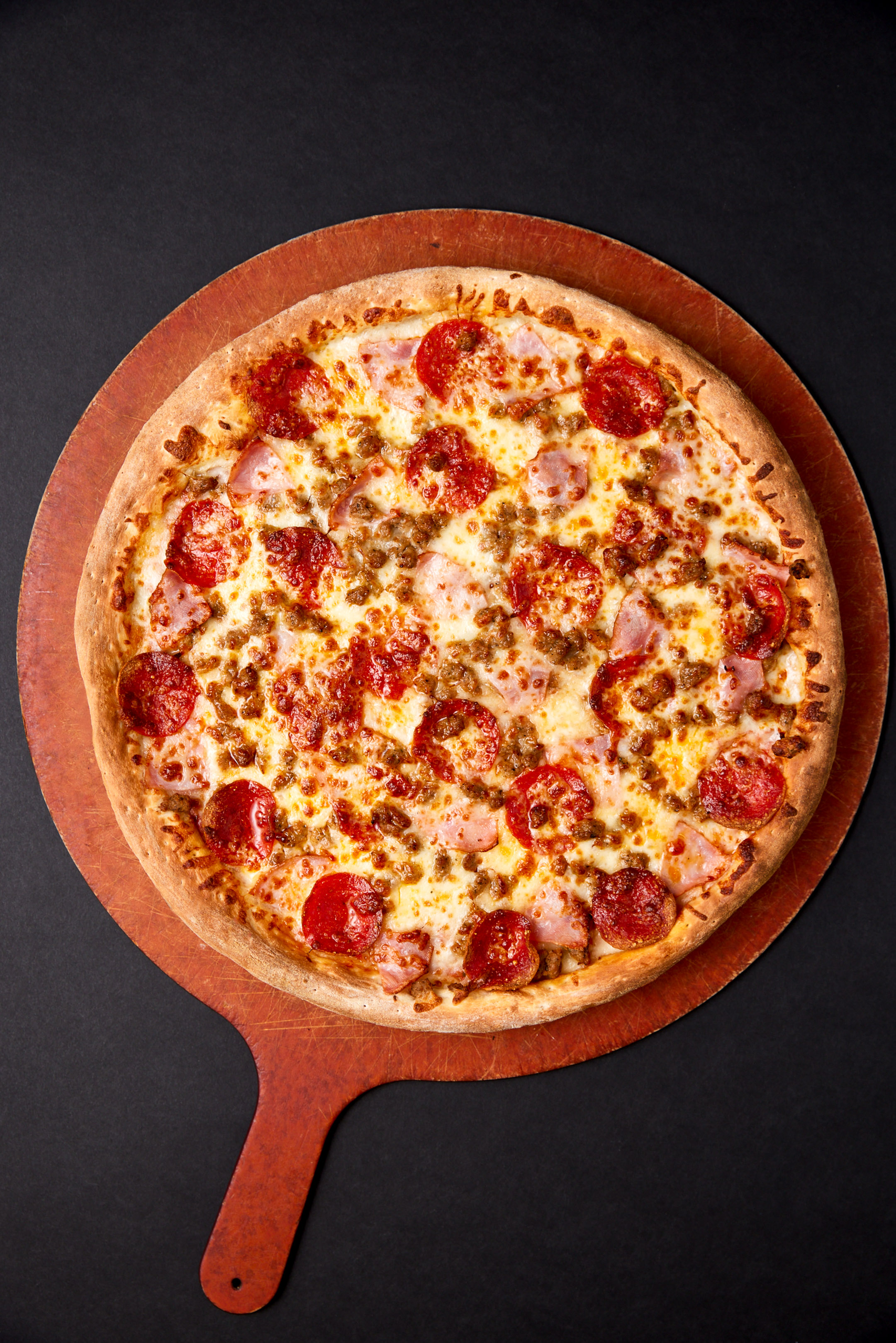 Order All Meat Specialty Pizza food online from All American Pizza store, Edmond on bringmethat.com