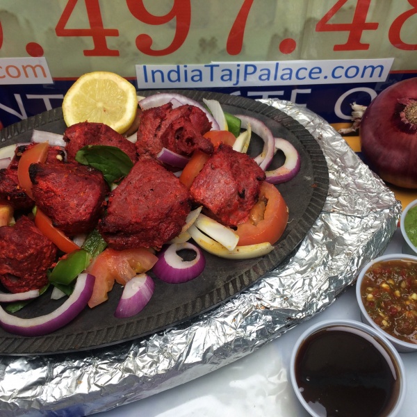 Order E3. Lamb Tikka Kabab food online from India Taj Palace store, San Antonio on bringmethat.com