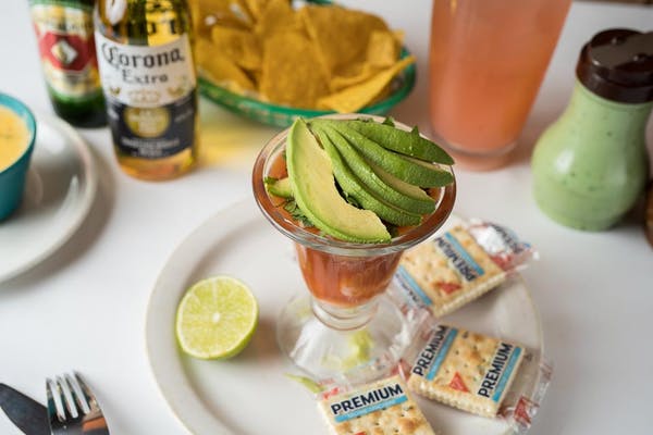 Order Small Shrimp Cocktail food online from Margarita's Mexican Restaurant store, Tyler on bringmethat.com