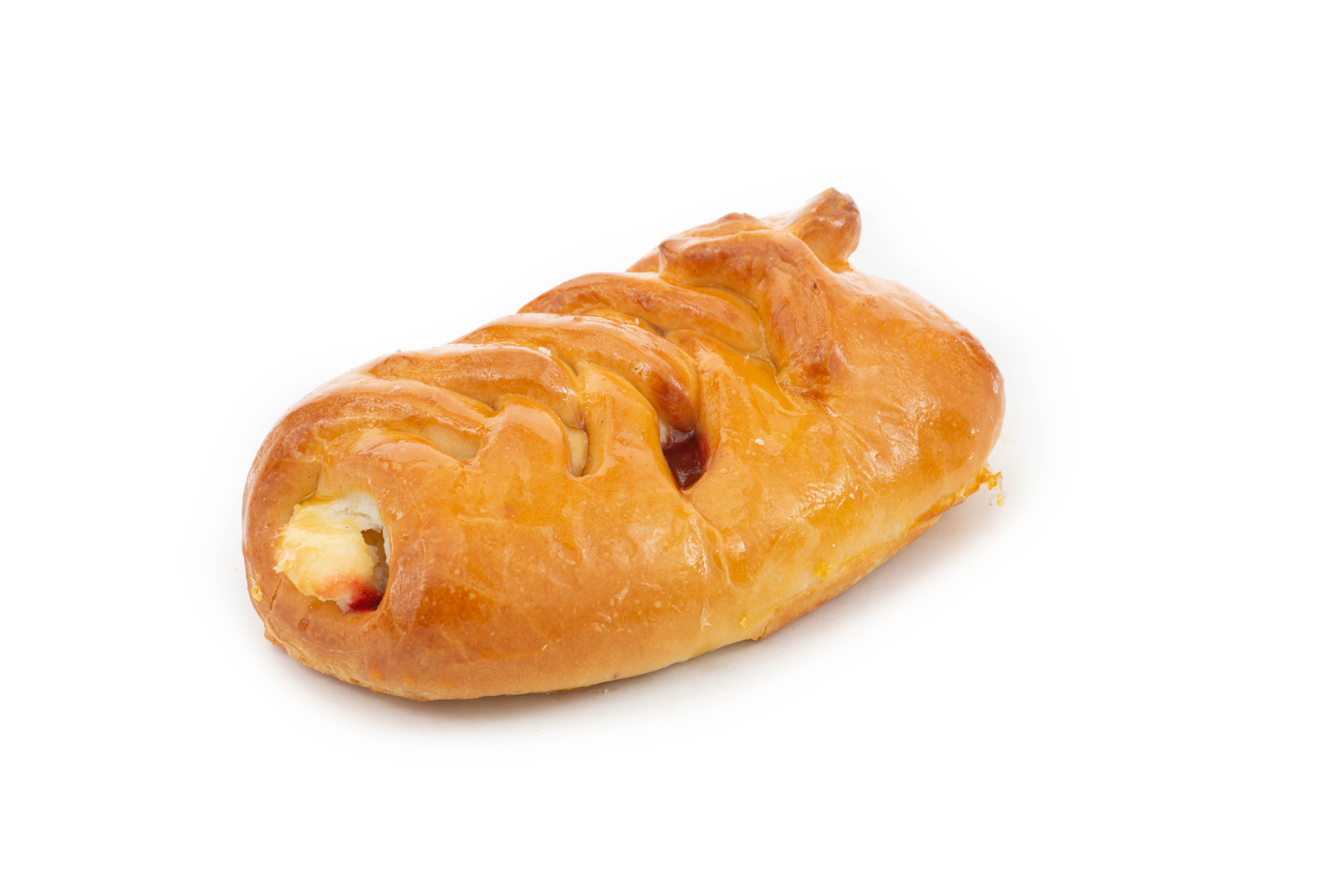 Order Strawberry and Cream Cheese Croissant food online from Merengue Bakery & Cafe store, Monrovia on bringmethat.com