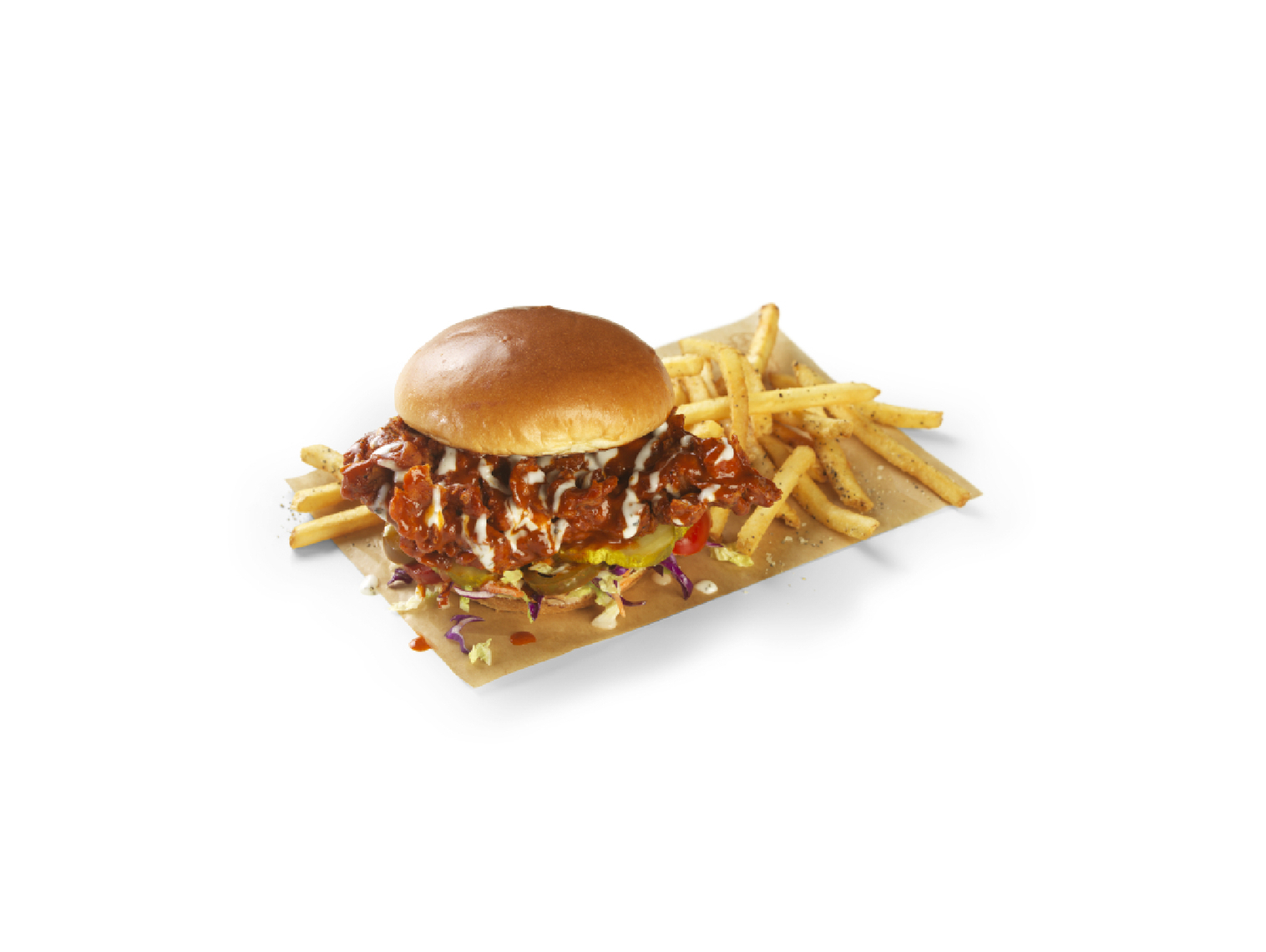 Order Nashville Hot Chicken Sandwich food online from Wild Burger store, Knightdale on bringmethat.com