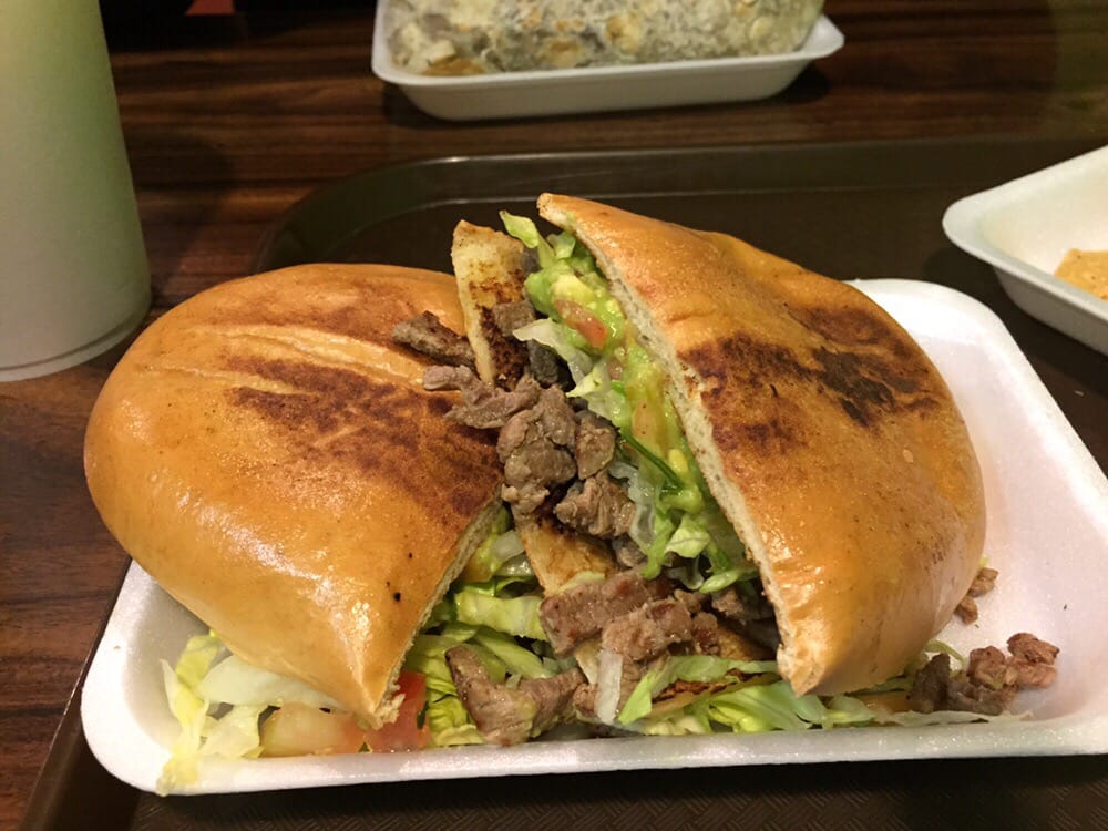 Order Asada Torta food online from Lulus Cafe & Donuts store, Goodlettsville on bringmethat.com
