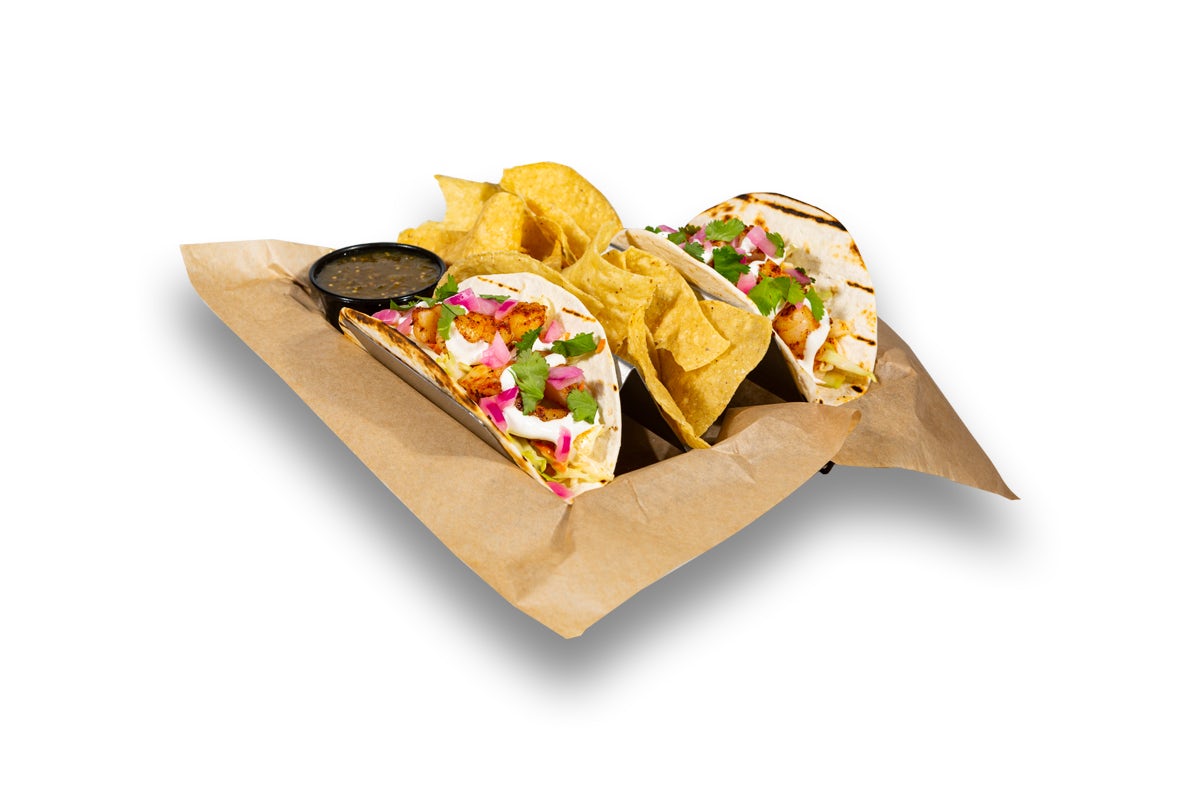 Order Shrimp Fiesta Tacos food online from The Greene Turtle Sports Bar & Grille store, Pasadena on bringmethat.com
