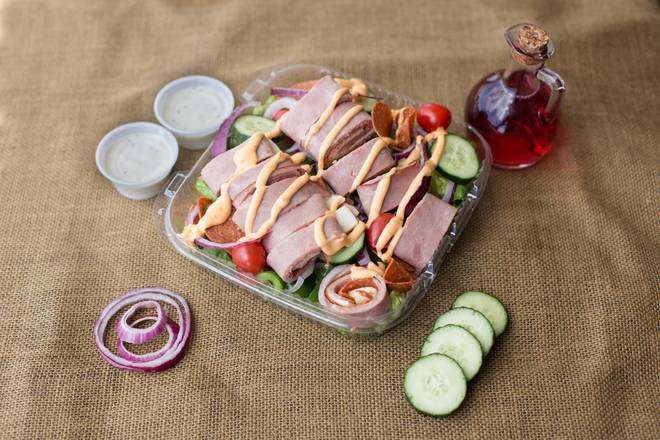 Order Large Antipasta Salad food online from Pizza Express store, Albany on bringmethat.com