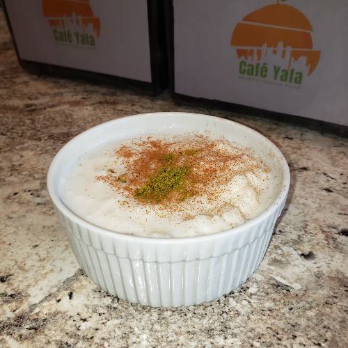 Order Rice Pudding Rose Water food online from Cafe Yafa store, Natick on bringmethat.com