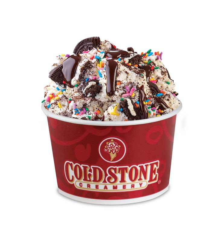 Order OREO® Cookie Confetti & Crème food online from Cold Stone Creamery - Beach Blvd store, Jacksonville on bringmethat.com