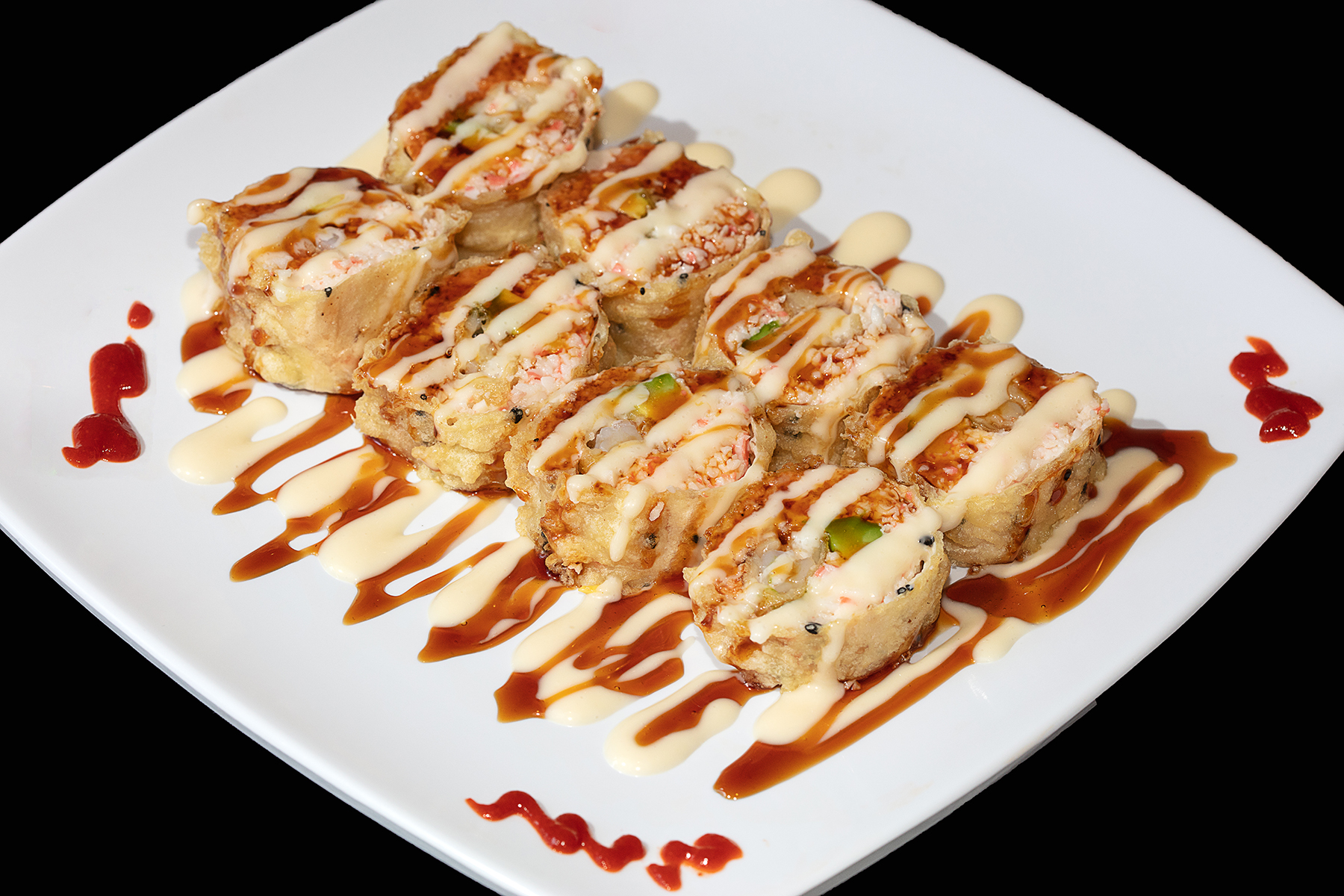 Order Crazy Roll food online from Oki Doki Sushi store, Hermosa Beach on bringmethat.com