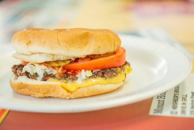 Order Kids Hamburger food online from Brightstar Grill store, Mount Holly on bringmethat.com