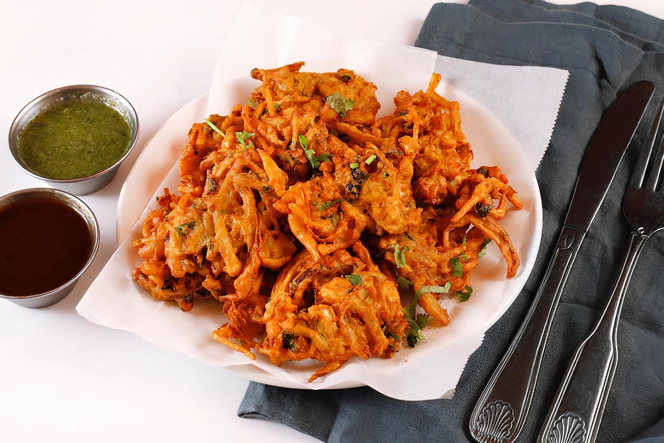 Order Vegetable Pakora food online from Mission Curry House store, San Francisco on bringmethat.com