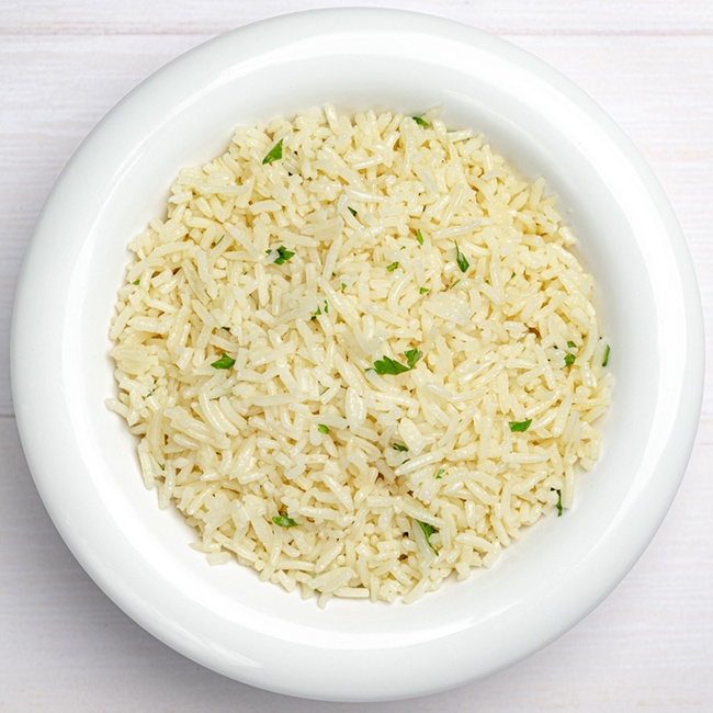 Order Side Cilantro Lime Rice food online from Hurricane Grill And Wings store, Round Rock on bringmethat.com