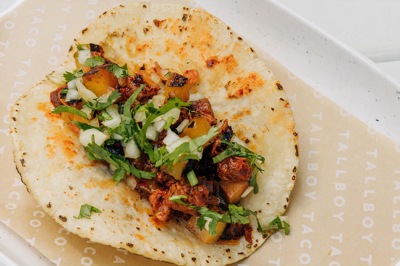 Order Al Pastor food online from Tallboy Taco store, Chicago on bringmethat.com
