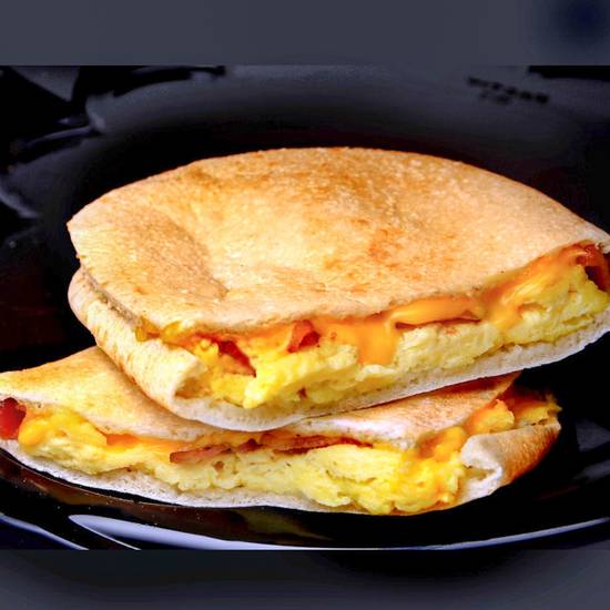 Order Egg & Cheese Full Size Breakfast Pita food online from The Perfect Pita store, Springfield on bringmethat.com