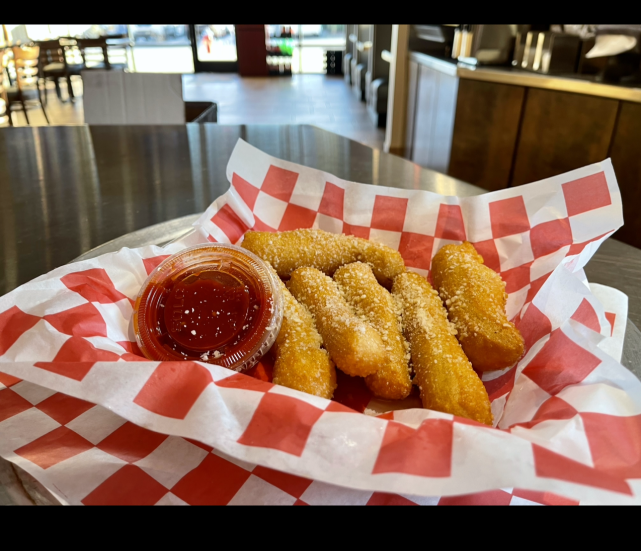 Order Fried Breadsticks (6 Pcs) food online from Johnny's Pizza store, Cary on bringmethat.com