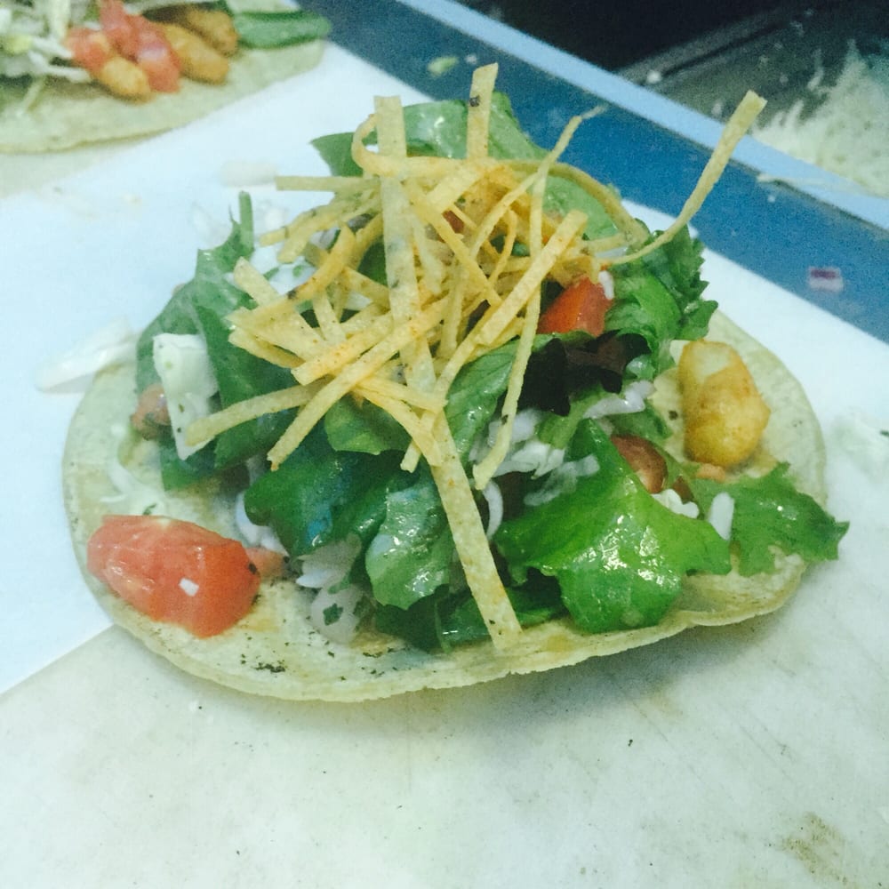Order Veggie Taco food online from Zoe Place Tacos &amp; Seafood store, San Diego on bringmethat.com