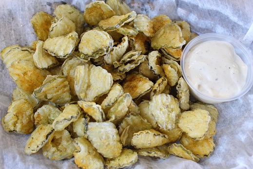 Order Deep Fried Pickle Chips food online from Kellie Homestead Restaurant store, Dry Ridge on bringmethat.com