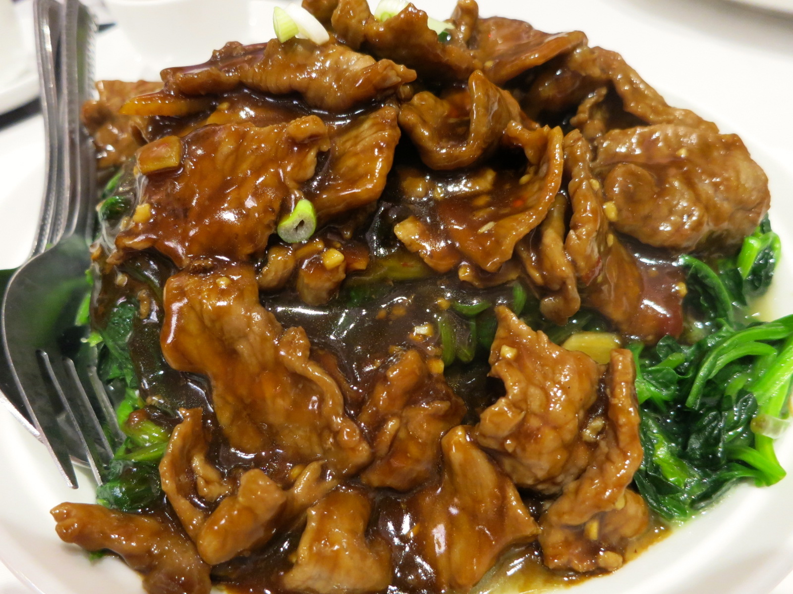 Order 97. Beef with Oyster Sauce food online from Taste of Asian store, Lodi on bringmethat.com