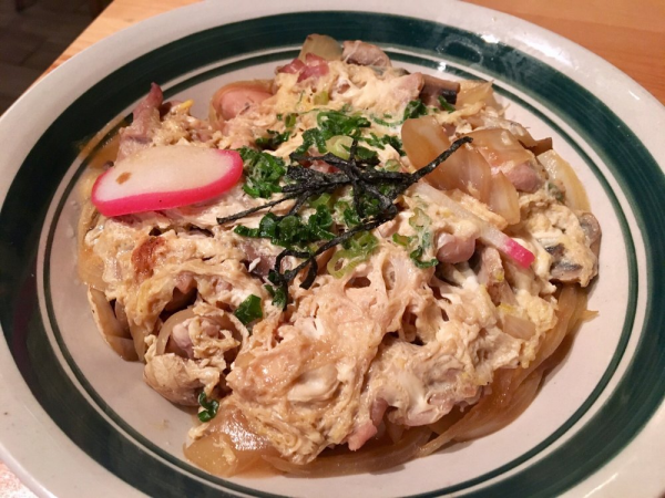 Order 1. Oyako Donburi food online from Sushi House store, San Bruno on bringmethat.com
