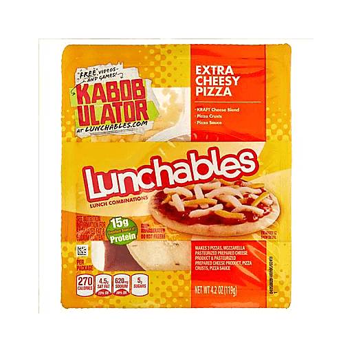 Order Lunchables Cheese Pizza (4.2 OZ) 133898 food online from BevMo! store, Milpitas on bringmethat.com