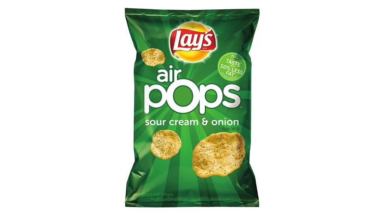 Order Lay'S Air Pops, Sour Cream And Onion food online from Red Roof Market store, Lafollette on bringmethat.com