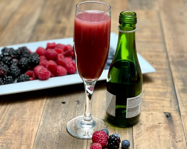 Order Triple Berry Mimosa food online from Mimis Cafe store, Antioch on bringmethat.com
