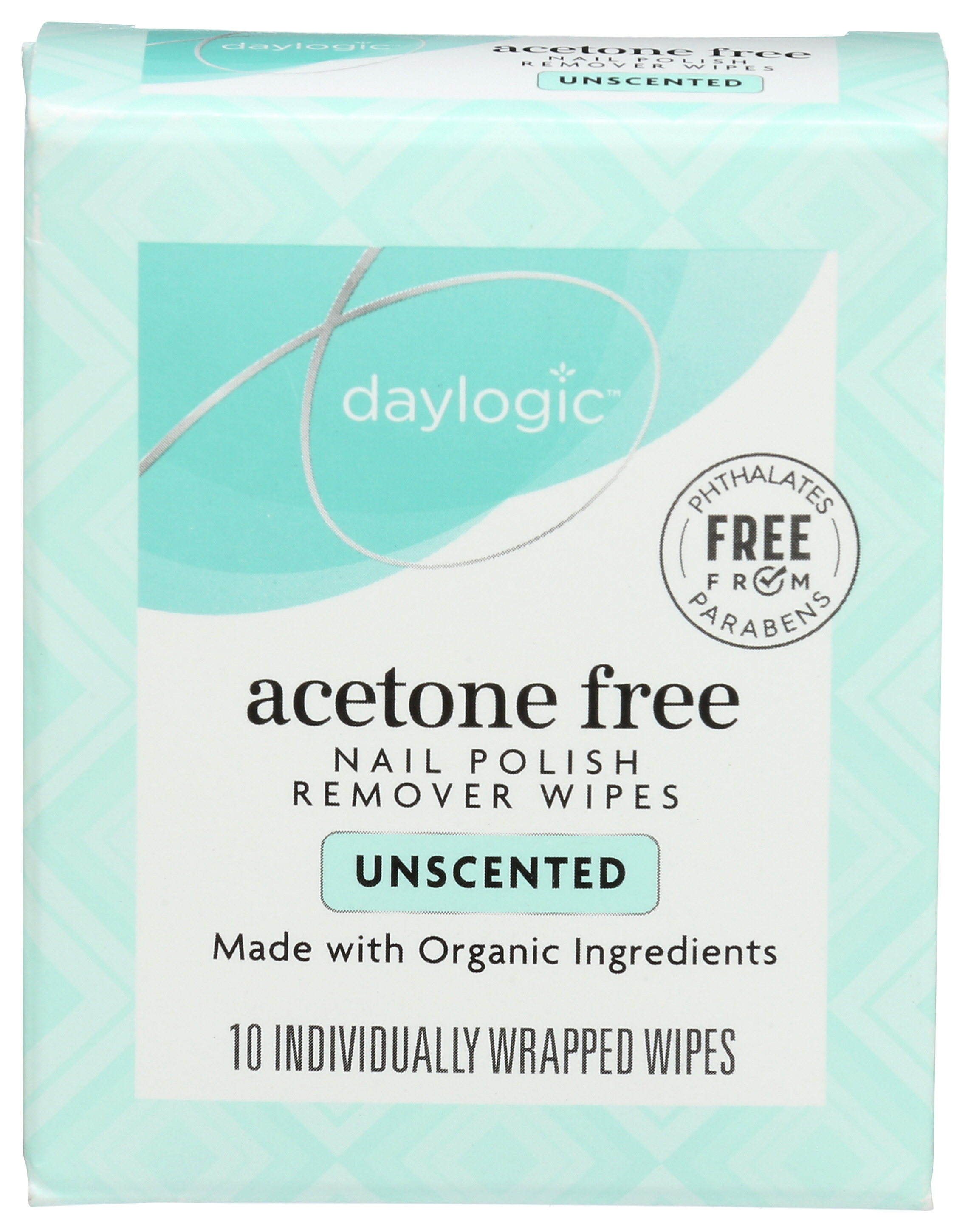 Order Daylogic Pure Remover Wipes Unscented - 10 ct food online from Rite Aid store, Cathedral City on bringmethat.com