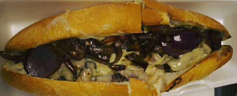 Order French Dip Roast Beef Sandwich food online from Slice Pizzeria store, Barrington on bringmethat.com