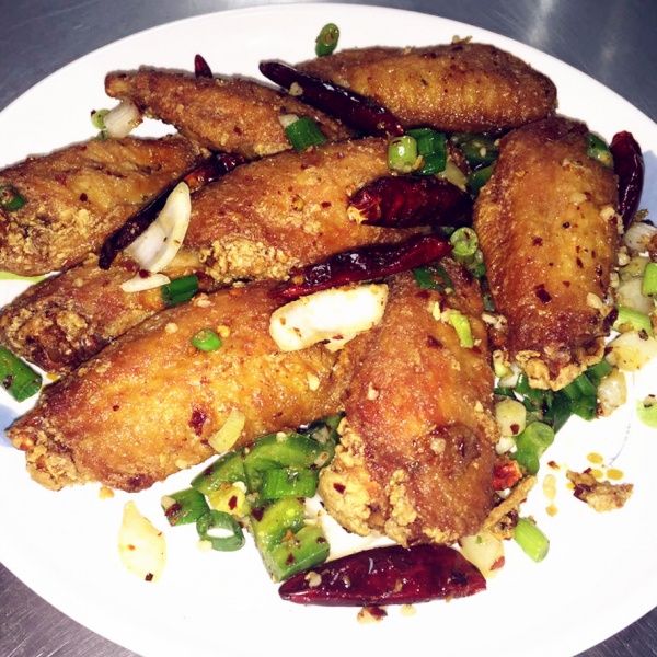 Order 6. Spicy Chicken Wings food online from China One store, Temecula on bringmethat.com