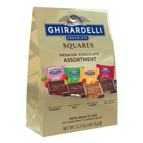 Order Ghirardelli Chocolate Squares Premium Assorted Bag, 15.77 OZ food online from Cvs store, TRAVERSE CITY on bringmethat.com