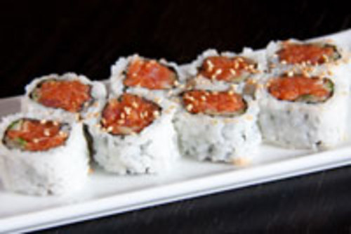 Order Spicy Tuna Roll food online from Tsukiji Sushi Sen store, Santa Monica on bringmethat.com