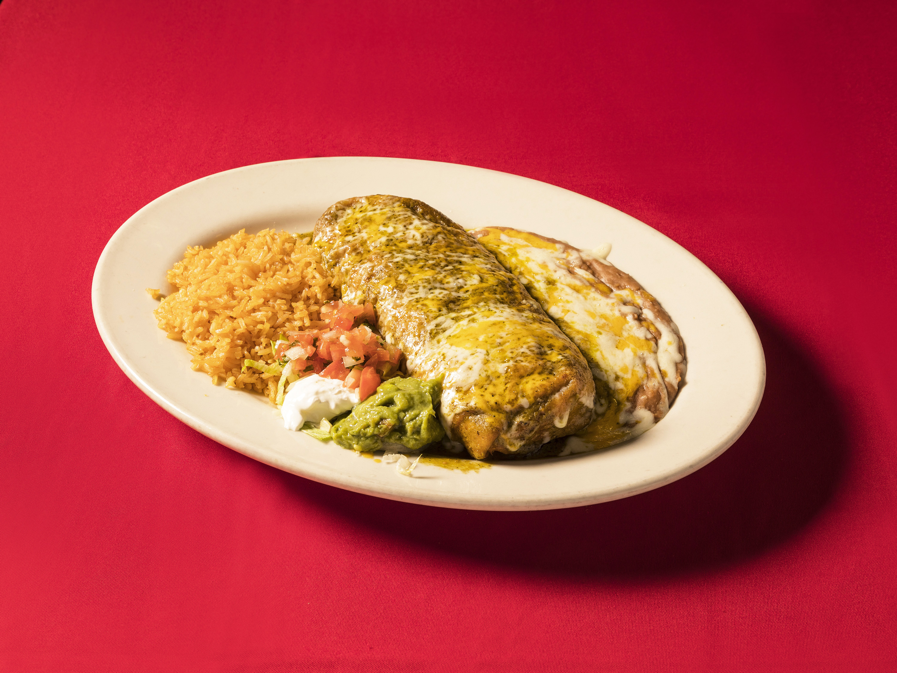 Order Chimichanga food online from El Capitan Mexican Grill store, Bakersfield on bringmethat.com