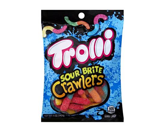 Order Trolli Brite Crawlers Sour Gummi Candy 5oz food online from Rocket store, Portland on bringmethat.com