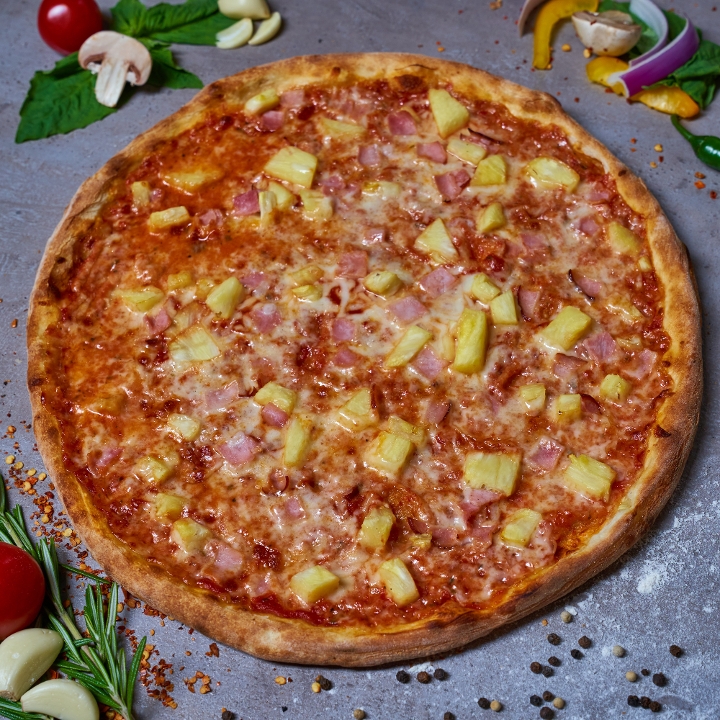 Order Hawaii Pizza food online from The Bella Ciao store, Charlotte on bringmethat.com