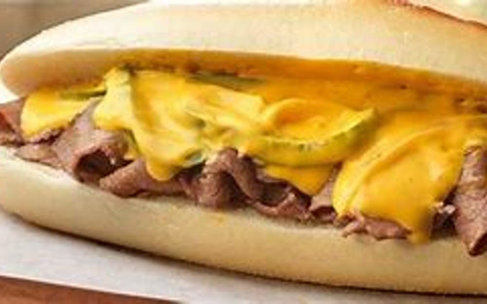 Order Cheese Steak Sub - 7" food online from Pino's Pizzeria store, Easton on bringmethat.com