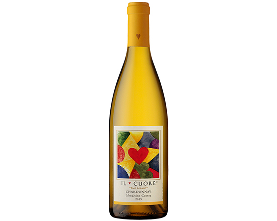 Order 2019 Il Cuore Chardonnay 'Mendocino County' food online from Dreyer Wine store, Woodside on bringmethat.com