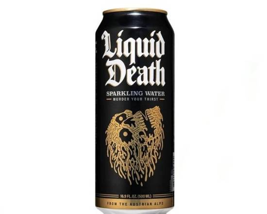 Order  Liquid Deat h Mountain Water Sparkling - 16.9 fl oz food online from Pacific Liquor Market store, Bell Gardens on bringmethat.com