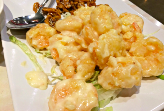 Order 34. Honey-Glazed Walnut Shrimp food online from China Kitchen store, Anaheim on bringmethat.com