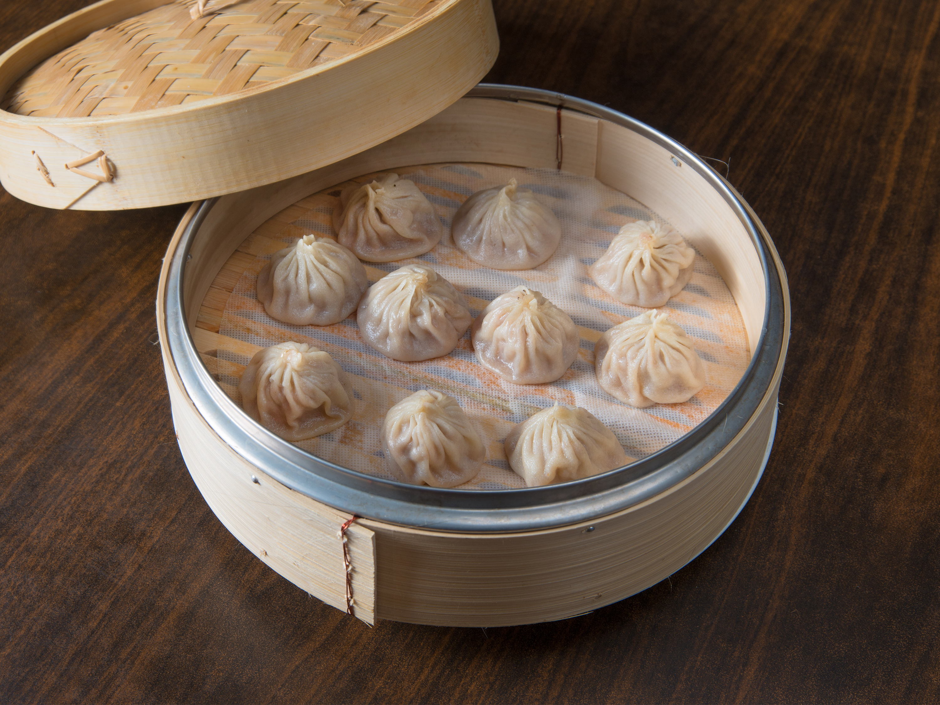 Order C2. Pork Meat Xiao Long Bao food online from Mama's Dough store, Kent on bringmethat.com