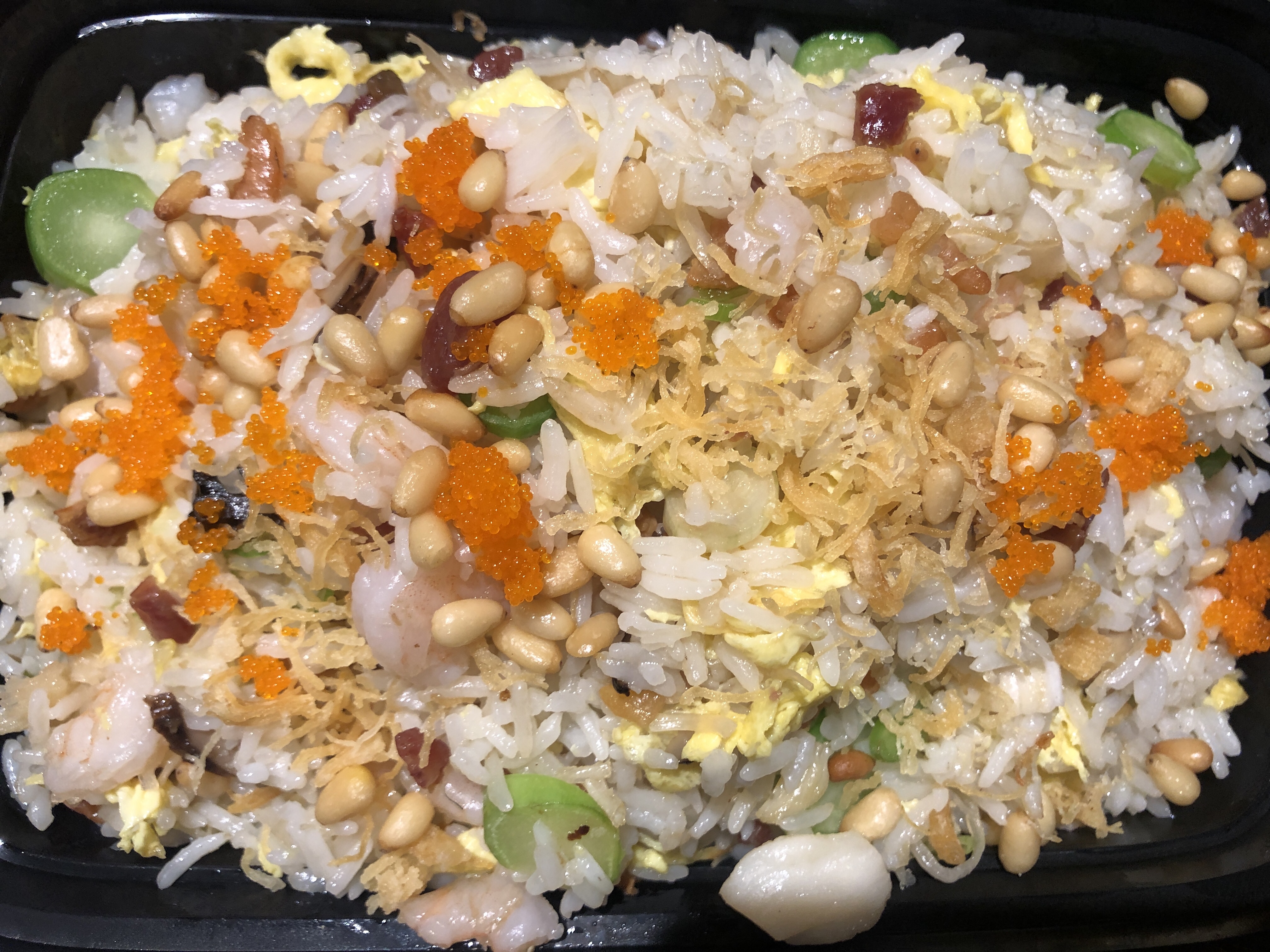 Order Eight Delights Fried Rice 八宝炒饭 food online from Golden Coast store, San Francisco on bringmethat.com