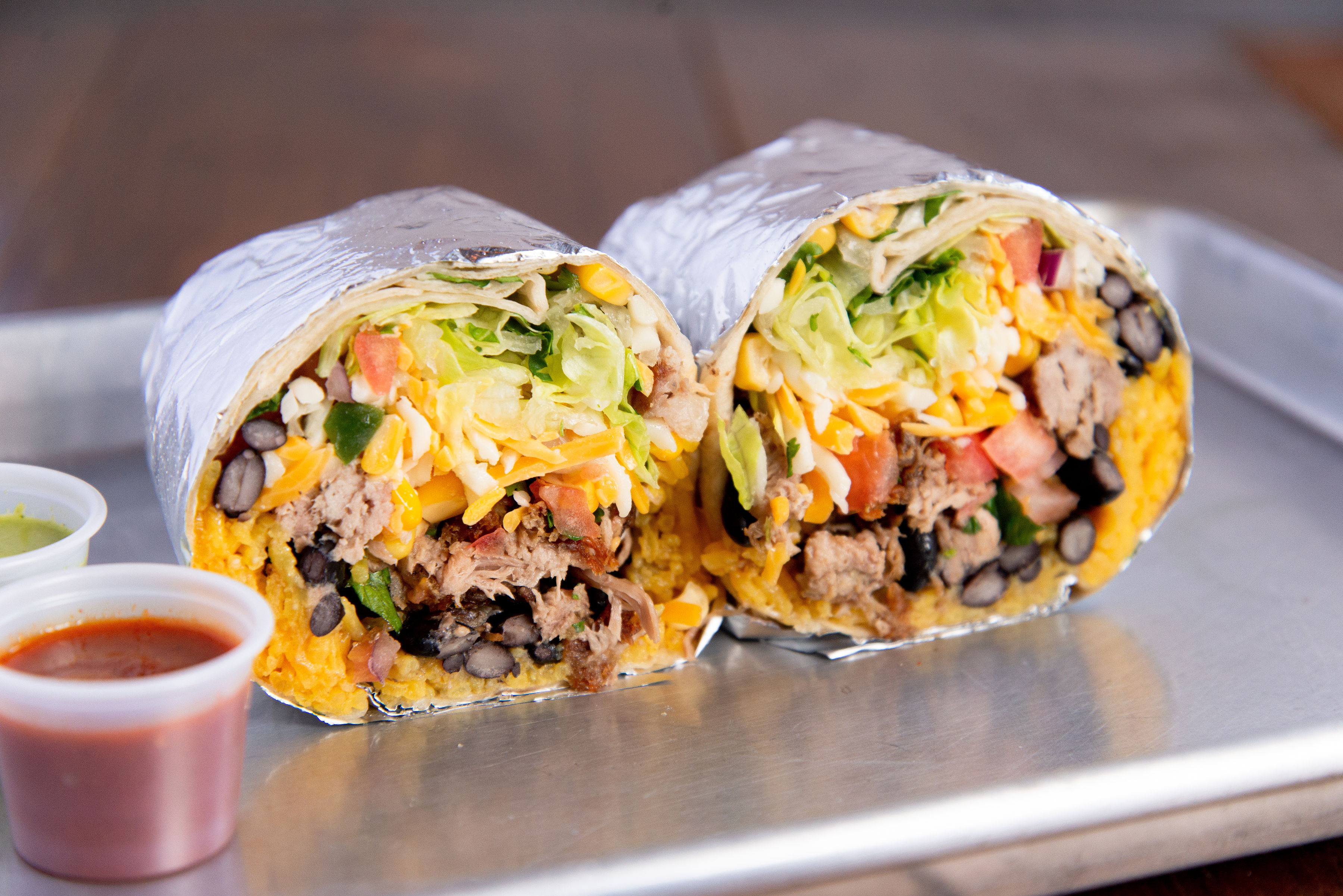 Order Burrito food online from Sol Mexican Grill store, Washington on bringmethat.com