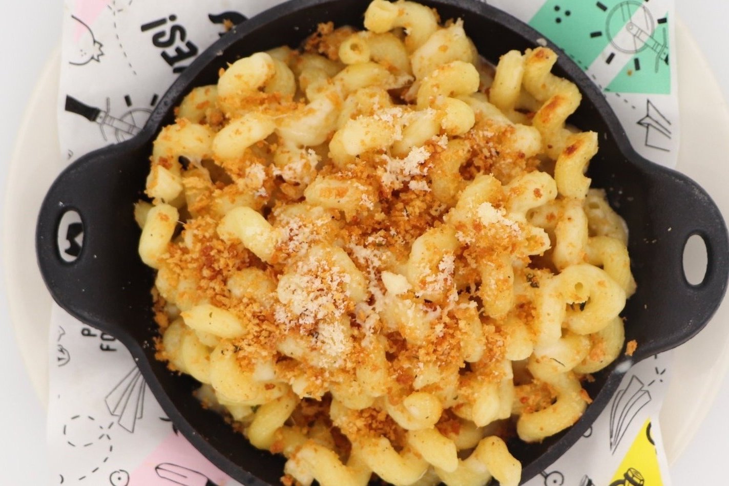 Order LRG MAC + CHEESE food online from Pitfire Artisan Pizza store, Pasadena on bringmethat.com